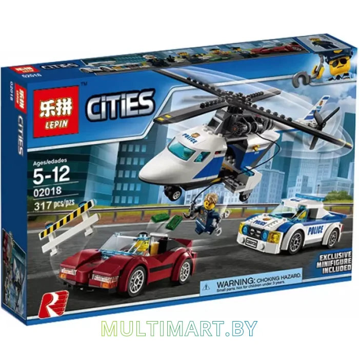 Конструктор Lepin 82014 Стремительная погоня